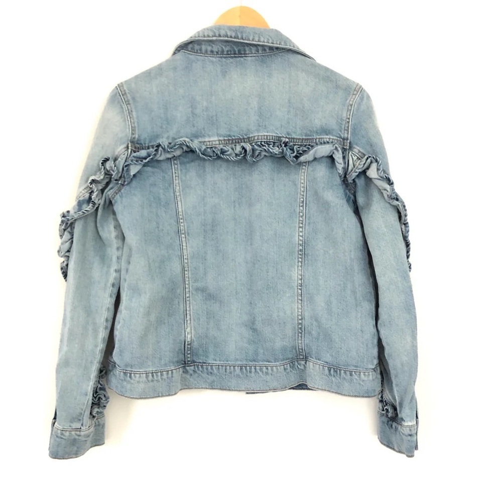 BP Ruffle Jean Jacket - Picture 2 of 7